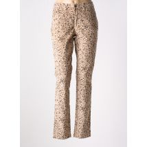 WALTRON - Pantalon slim beige en polyester - Femme - Taille 44 - Modz