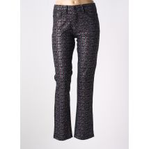 S.QUISE - Pantalon slim noir en polyester - Femme - Taille 38 - Modz