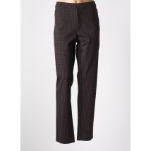 WALTRON - Pantalon slim marron en polyester - Femme - Taille 48 - Modz