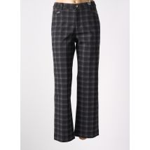 WALTRON - Pantalon droit noir en polyester - Femme - Taille 46 - Modz
