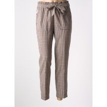 LCDN - Pantalon 7/8 beige en polyester - Femme - Taille 38 - Modz