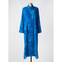 GARUDA GARUZO - Robe longue bleu en coton - Femme - Taille 38 - Modz