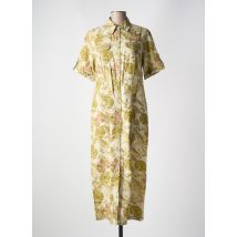 JAC JAC - Robe longue vert en coton - Femme - Taille 40 - Modz