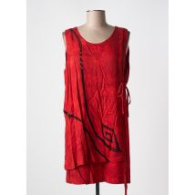 GARUDA GARUZO - Robe courte rouge en viscose - Femme - Taille 44 - Modz