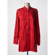 GARUDA GARUZO - Tunique manches longues rouge en viscose - Femme - Taille 42 - Modz