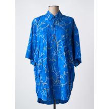 GARUDA GARUZO - Tunique manches courtes bleu en viscose - Femme - Taille 38 - Modz