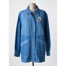 LES MARINS DE JAC JAC - Veste casual bleu en coton - Femme - Taille 40 - Modz