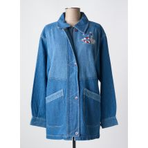 LES MARINS DE JAC JAC - Veste casual bleu en coton - Femme - Taille 40 - Modz