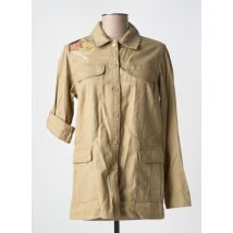 JAC JAC - Veste casual vert en coton - Femme - Taille 40 - Modz
