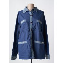 LES MARINS DE JAC JAC - Parka bleu en polyamide - Femme - Taille 40 - Modz