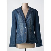 LES MARINS DE JAC JAC - Blazer bleu en coton - Femme - Taille 40 - Modz