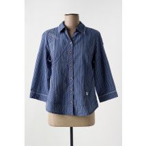 LES MARINS DE JAC JAC - Chemisier bleu en polyester - Femme - Taille 40 - Modz