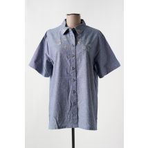 LES MARINS DE JAC JAC - Chemisier bleu en coton - Femme - Taille 40 - Modz