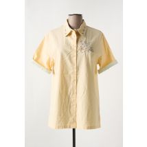 JAC JAC - Chemisier jaune en coton - Femme - Taille 40 - Modz
