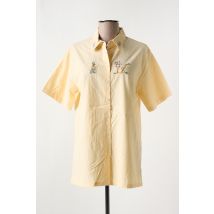 JAC JAC - Chemisier jaune en coton - Femme - Taille 40 - Modz