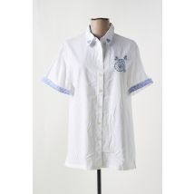 JAC JAC - Chemisier blanc en coton - Femme - Taille 40 - Modz