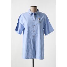 LES MARINS DE JAC JAC - Chemisier bleu en coton - Femme - Taille 40 - Modz