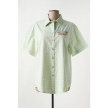 JAC JAC - Chemisier vert en coton - Femme - Taille 40 - Modz