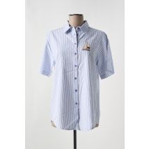 LES MARINS DE JAC JAC - Chemisier bleu en coton - Femme - Taille 40 - Modz