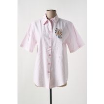 JAC JAC - Chemisier rose en coton - Femme - Taille 40 - Modz