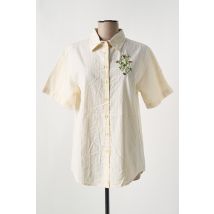 JAC JAC - Chemisier jaune en coton - Femme - Taille 40 - Modz