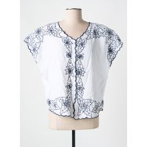 GARUDA GARUZO - Chemisier blanc en viscose - Femme - Taille 44 - Modz