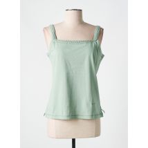 LES MARINS DE JAC JAC - Débardeur vert en coton - Femme - Taille 40 - Modz