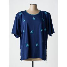L'AUTRE MAILLE - T-shirt bleu en polyester - Femme - Taille 38 - Modz
