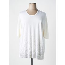 L'AUTRE MAILLE - T-shirt blanc en viscose - Femme - Taille 48 - Modz