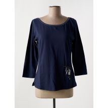 LES MARINS DE JAC JAC - T-shirt bleu en coton - Femme - Taille 40 - Modz