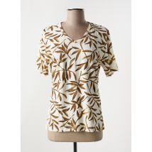 JANE R. - T-shirt marron en modal - Femme - Taille 38 - Modz