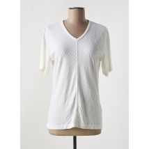 JANE R. - T-shirt beige en modal - Femme - Taille 38 - Modz