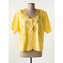L'AUTRE MAILLE - Chemisier jaune en polyester - Femme - Taille 38 - Modz