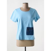 LES MARINS DE JAC JAC - T-shirt bleu en coton - Femme - Taille 40 - Modz