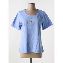 LES MARINS DE JAC JAC - T-shirt bleu en coton - Femme - Taille 40 - Modz