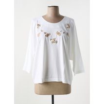 ALOHA - T-shirt blanc en polyester - Femme - Taille 38 - Modz