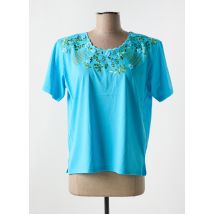 ALOHA - T-shirt bleu en polyester - Femme - Taille 38 - Modz