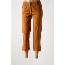 JAC JAC - Pantacourt orange en coton - Femme - Taille 40 - Modz
