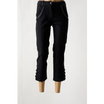 JAC JAC - Pantacourt noir en coton - Femme - Taille 40 - Modz