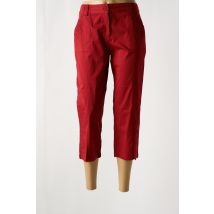 JAC JAC - Pantacourt rouge en coton - Femme - Taille 40 - Modz