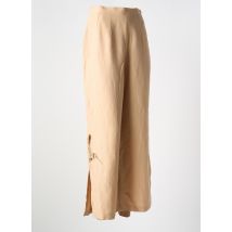 GARUDA GARUZO - Pantalon large beige en viscose - Femme - Taille 38 - Modz