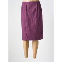 PANDOLFI - Jupe mi-longue violet en coton - Femme - Taille 40 - Modz