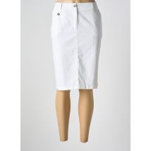 STEILMANN - Jupe mi-longue blanc en coton - Femme - Taille 42 - Modz