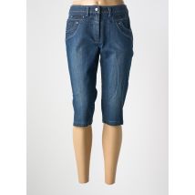 LES MARINS DE JAC JAC - Pantacourt bleu en coton - Femme - Taille 38 - Modz