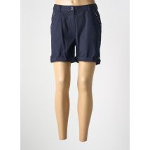 LES MARINS DE JAC JAC - Short bleu en coton - Femme - Taille 38 - Modz