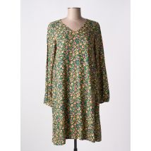 LA FIANCÉE - Robe mi-longue vert en coton - Femme - Taille 44 - Modz