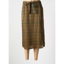 LA FIANCÉE - Jupe mi-longue jaune en viscose - Femme - Taille 42 - Modz