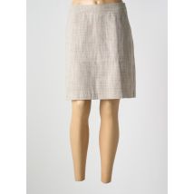 CREAM - Jupe courte beige en polyester - Femme - Taille 42 - Modz