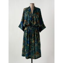 TOUPY - Robe mi-longue vert en polyester - Femme - Taille 36 - Modz