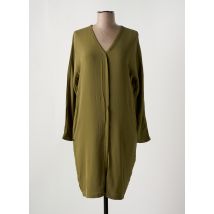 MANILA GRACE - Robe mi-longue vert en viscose - Femme - Taille 40 - Modz